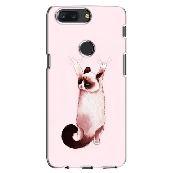 Чохол з принтом «Котик падає» для OnePlus 5T