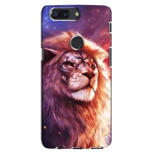 Чохол з картинкою ЛЕВ для One Plus 5T (VPrint) (Красочний Лев)