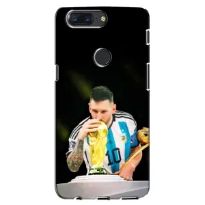 Чехлы для One Plus 5T (Leo чемпион) (AlphaPrint) (Кубок Месси)