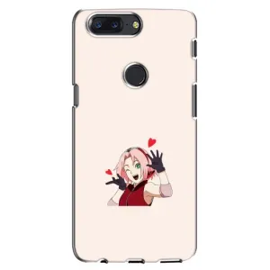 Чехлы Персонажи Аниме Наруто для One Plus 5T (AlphaPrint) (Лайк Сакура)