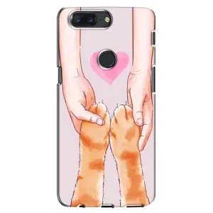 Чохол на OnePlus 5T з Котиками (VPrint) (Любовь до котиків)