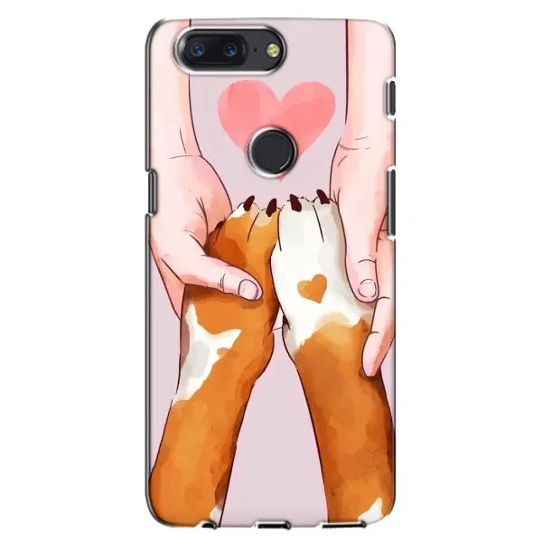 Чохол з принтом «Любовь до собак» для OnePlus 5T