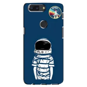 Чехол NASA для One Plus 5T (AlphaPrint) (Мальчик в шлеме)