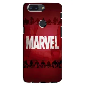 Чехол МАРВЕЛ для ВанПлас 5Т (AlphaPrint) (MARVEL)