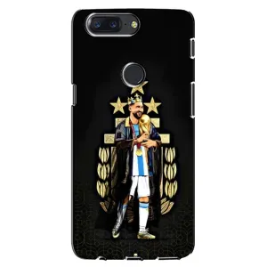 Чехлы для One Plus 5T (Leo чемпион) (AlphaPrint) (Месси Король)