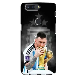 Чехлы для One Plus 5T (Leo чемпион) (AlphaPrint) (Месси Чемпион)