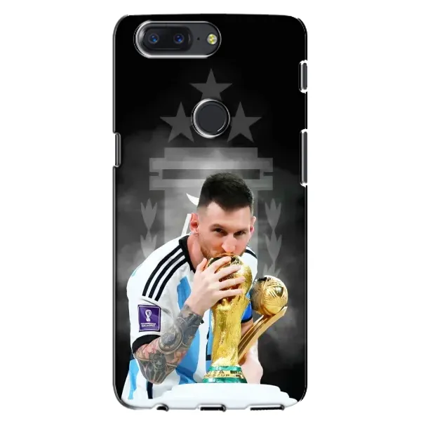Чехол с принтом «Месси Чемпион» для OnePlus 5T