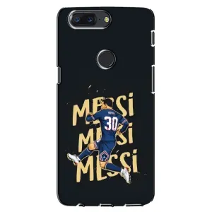 Чехлы для One Plus 5T (Leo чемпион) (AlphaPrint) (Messi ПСЖ)