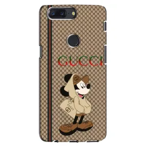 Чехлы ГУЧЧИ для ВанПлас 5Т (AlphaPrint) (Mickey GUCCI)