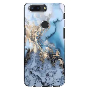 Мраморный чехол на One Plus 5T (VPrint) (Нежный мрамор)