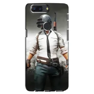 Чехол PUBG для ВанПлас 5Т (AlphaPrint) (Пабг мен)