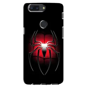 Чехол с человеком пауком для One Plus 5T - (AlphaPrint) (Паук марвел)