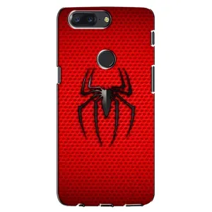 Чехол с человеком пауком для One Plus 5T - (AlphaPrint) (Паук Марвел)