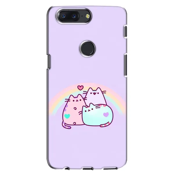 Чохол з принтом «Радужний котик» для OnePlus 5T