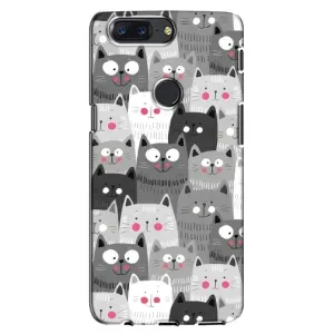 Чохли з Котиками для One Plus 5T (VPrint) (Мальовані котики)