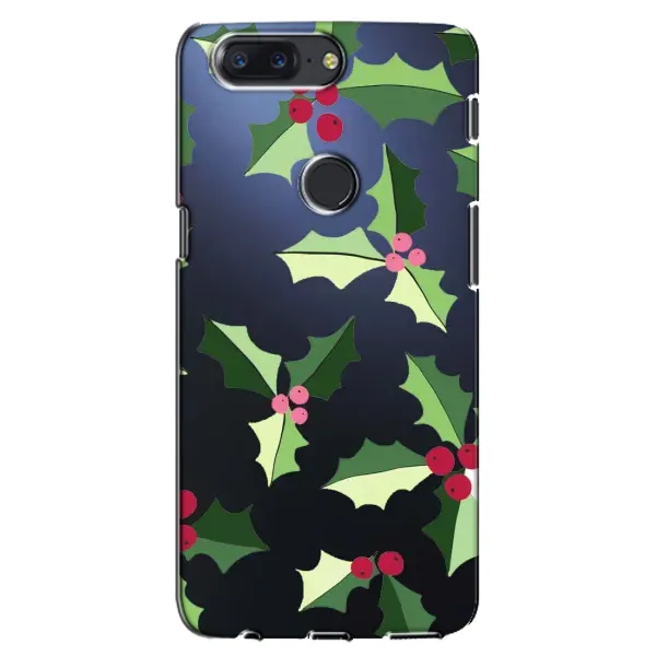 Чохол з принтом «Різдвяний фон» для OnePlus 5T