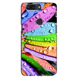 Чехлы (ART) Цветы на One Plus 5T (VPrint) (Семицветик)