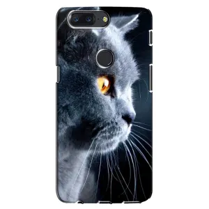 Чохли з Котиками для One Plus 5T (VPrint) (Сірий Кіт)
