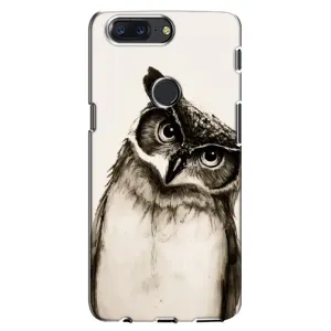 Чохол з пташками на One Plus 5T (VPrint) (Сова)