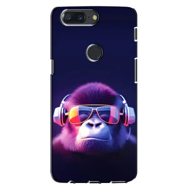 Чехол с принтом «Стильная обезьяна» для OnePlus 5T