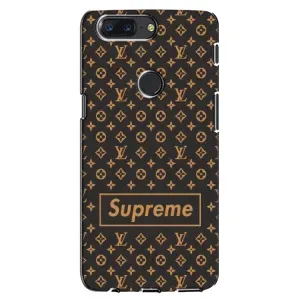 Чехол для One Plus 5T с картинкой Supreme (AlphaPrint) (Supreme LV)