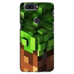 Чохол Майнкрафт на One Plus 5T (AlphaPrint) Minecraft (текстура Майнкрафт)