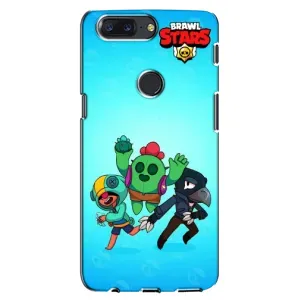 Чехлы Brawl Stars для One Plus 5T (AlphaPrint) (Трио героев)