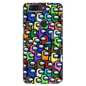 Чехол Амонг Ас для One Plus 5T (AlphaPrint) (Убит)