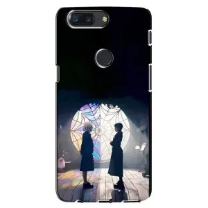 Чехлы Венсдей на One Plus 5T Уэнсдей (AlphaPrint) (Уэнздей и Инид)