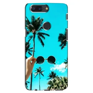 Силиконовый чехол с КАРТИНКАМИ лето для One Plus 5T (AlphaPrint) (Взгляд лето)