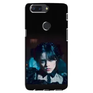 Чехлы Венсдей на One Plus 5T Уэнсдей (AlphaPrint) (взгляд Уэнздей)
