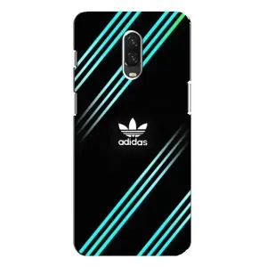 Чехлы Адидас для One Plus 6T (AlphaPrint) (Адидас с полосами)