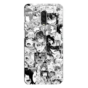 Чехлы Персонажи Аниме Наруто для One Plus 6T (AlphaPrint) (Ahegao manga)