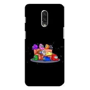 Чехол Амонг Ас для One Plus 6T (AlphaPrint) (Амонг-ас)