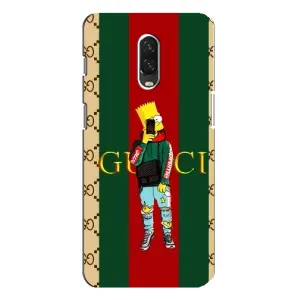 Брендновые Чехлы для One Plus 6T - (PREMIUMPrint) (Барт ГУЧЧИ)