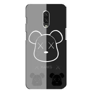 Чехлы для One Plus 6T - Bearbrick Louis Vuitton (PREMIUMPrint) (БеарБрик глаза)