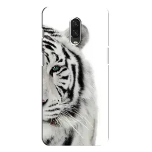 Чехлы с картинками животных One Plus 6T (Белый Тигр)