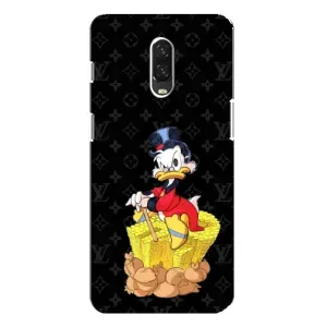 Чехлы для One Plus 6T - Скрудж МакДак Louis Vuitton (PREMIUMPrint) (Богатство Макдака)