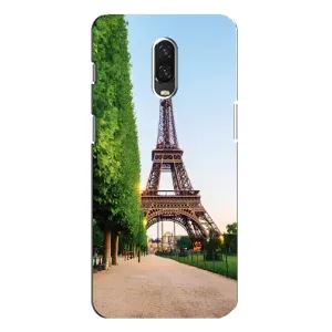 Чехол Эйфелева Башня для One Plus 6T - (AlphaPrint) (Дорога в Париж)