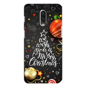 Рождественские Чехлы для One Plus 6T (VPrint) (Елочка)