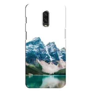 Силиконовый чехол с КАРТИНКАМИ лето для One Plus 6T (AlphaPrint) (Гори)