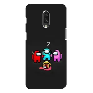 Чехол Амонг Ас для One Plus 6T (AlphaPrint) (Импостер)