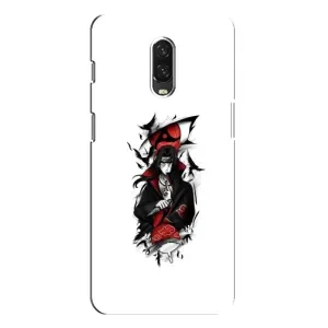 Чехлы на тему: Итачи Учиха для One Plus 6T (AlphaPrint) (Итачи с атрибутами)