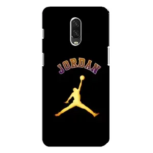 Чехлы для One Plus 6T - с картинкой JORDAN (AlphaPrint) (Jordan Gold)