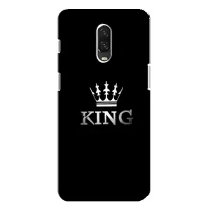 Чехол с Короной ВанПлас 6Т - (AlphaPrint) (KING)