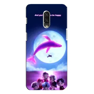 Чехлы BTS для One Plus 6T (AlphaPrint) (КИТ BTS)