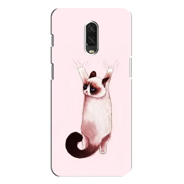 Чехол с принтом «Котик падает» для OnePlus 6T