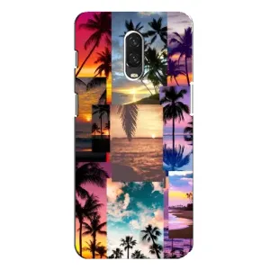 Силиконовый чехол с КАРТИНКАМИ лето для One Plus 6T (AlphaPrint) (Летний отпуск)