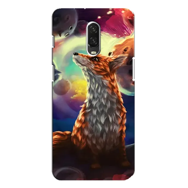 Чехол с принтом «Лисица в космосе» для OnePlus 6T