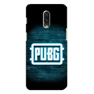 Чехол PUBG для ВанПлас 6Т (AlphaPrint) (Лого PUBG)